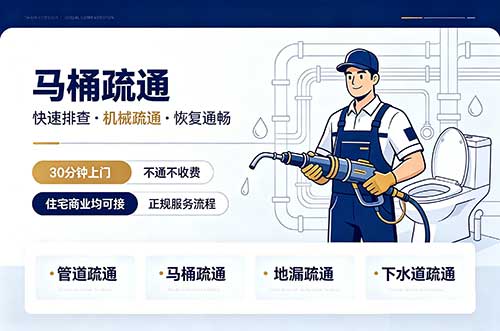 扬州马桶疏通