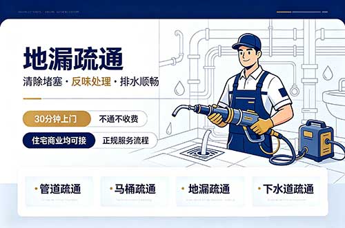 扬州地漏疏通